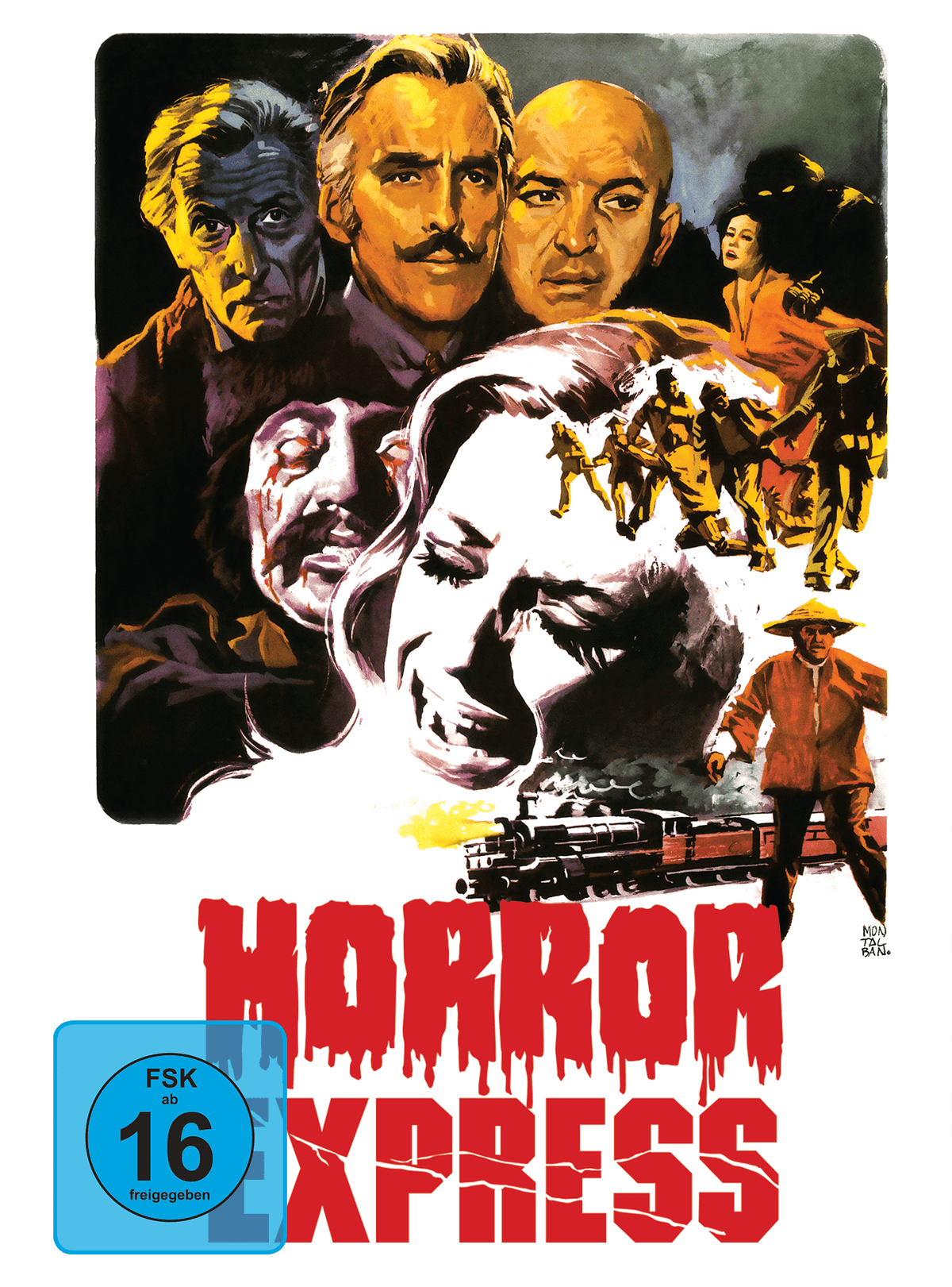 Horror Express Mediabook Cover A limited 333 UNCUT (Blu-ray + DVD)