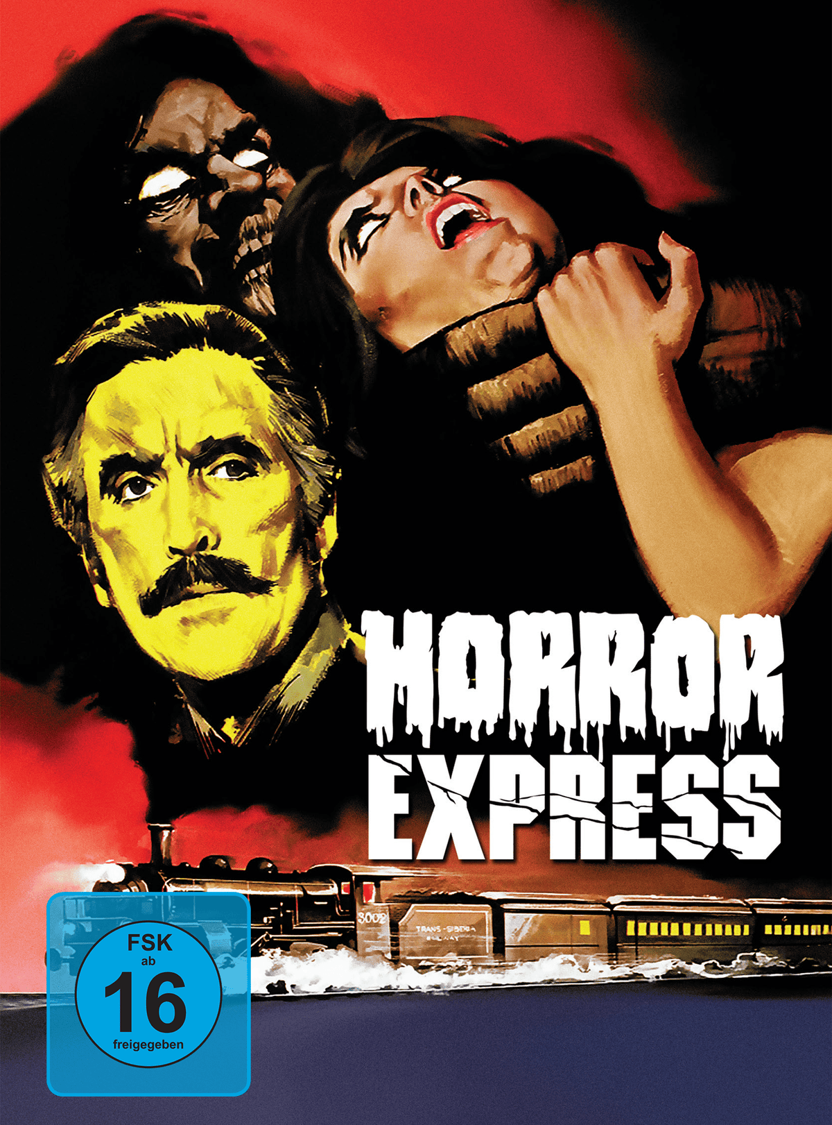 Horror Express Mediabook Cover B limited 333 UNCUT (Blu-ray + DVD)