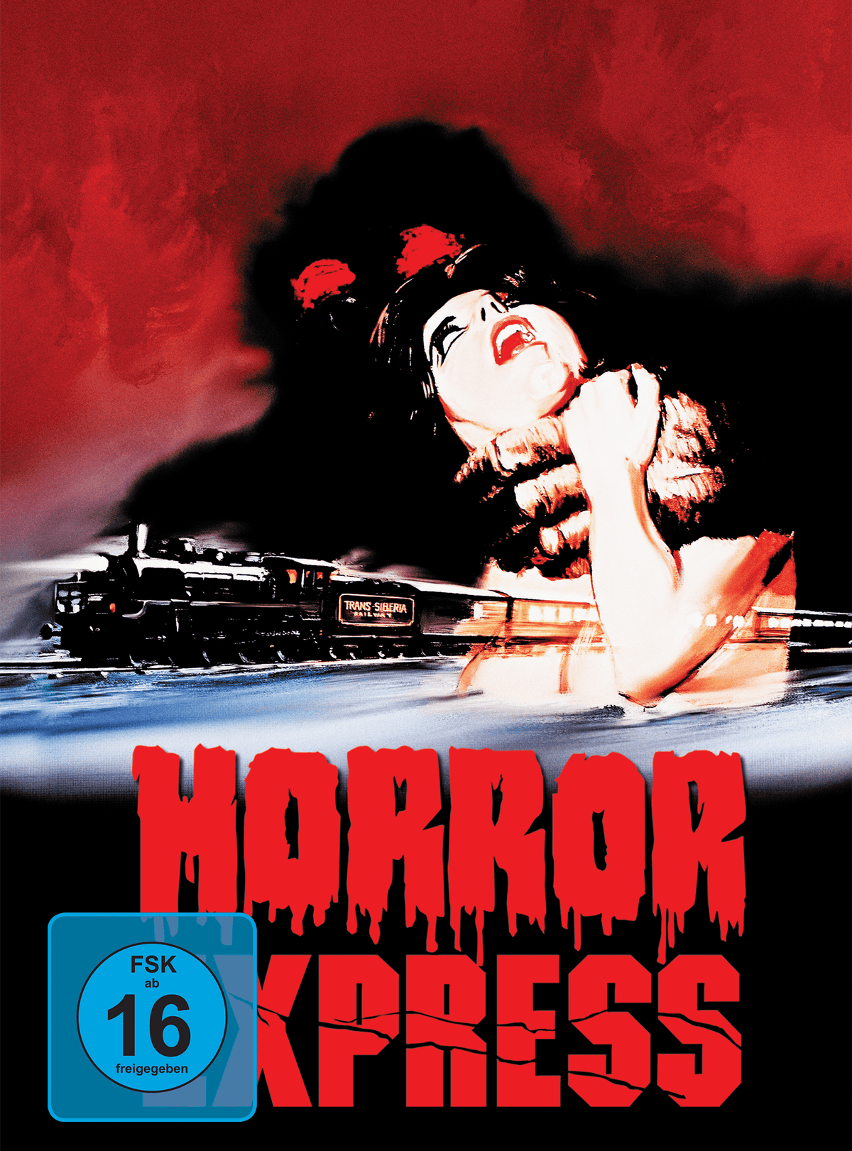 Horror Express Mediabook Cover C limited to 333 UNCUT (Blu-ray + DVD)