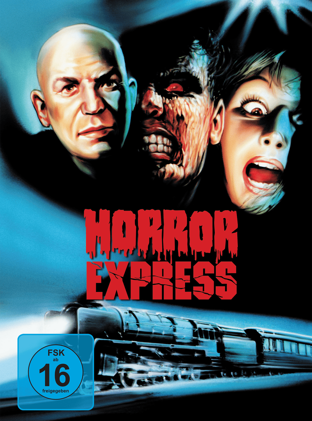 Horror Express Mediabook Cover E limited 222 UNCUT (Blu-ray + DVD)