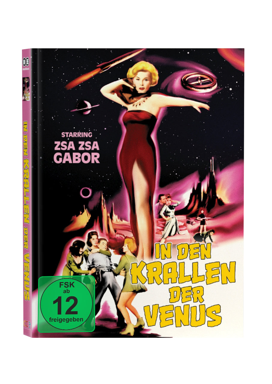In den Krallen der Venus Mediabook Cover D limited 250 UNCUT (Blu-ray + DVD)