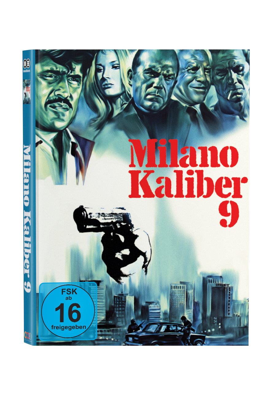 Milano Caliber 9 Mediabook Cover A limited 250 UNCUT (Blu-ray + DVD)
