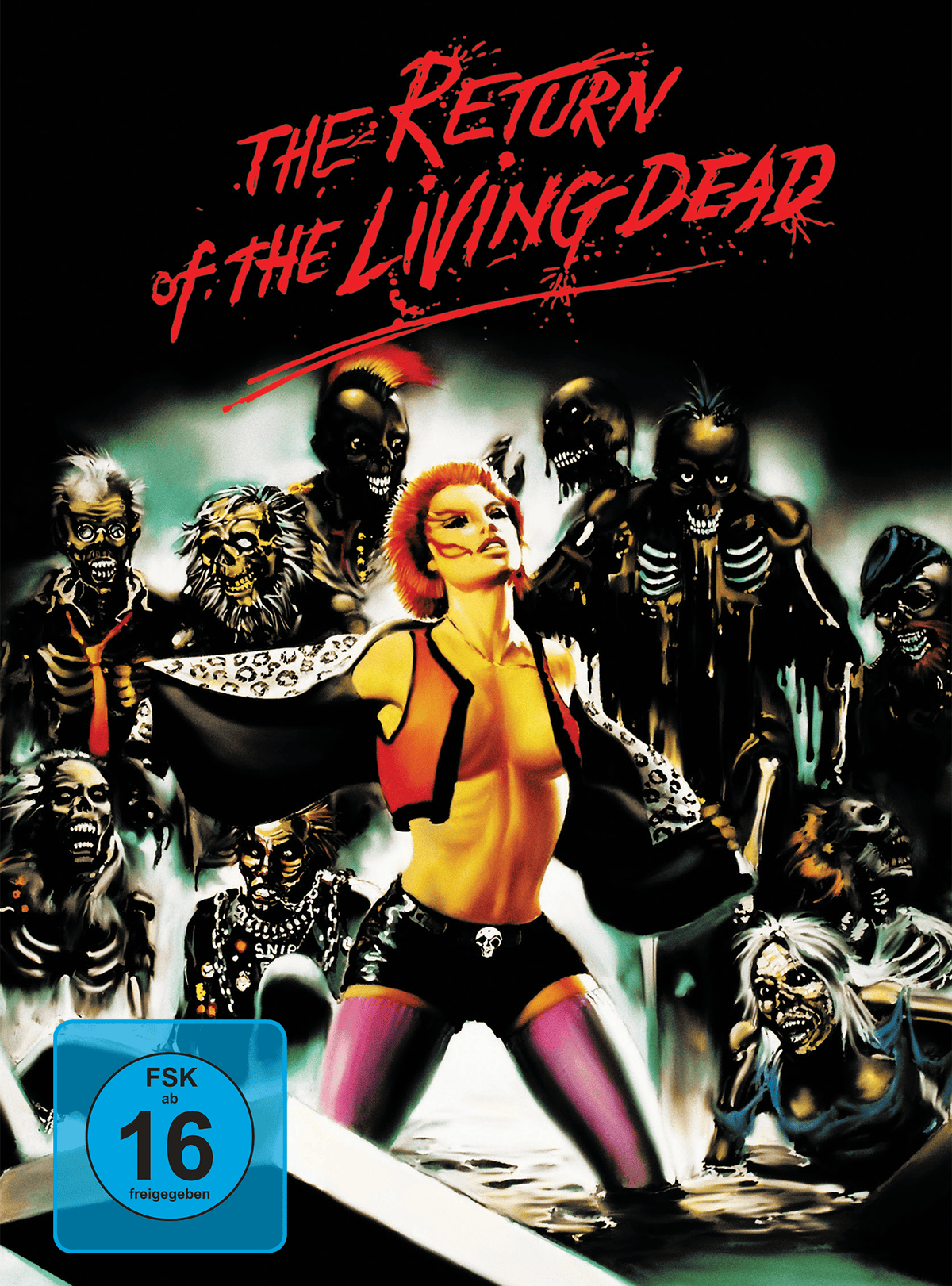 THE RETURN OF THE LIVING DEAD Mediabook Cover B limited 250 UNCUT (Blu-ray + DVD)