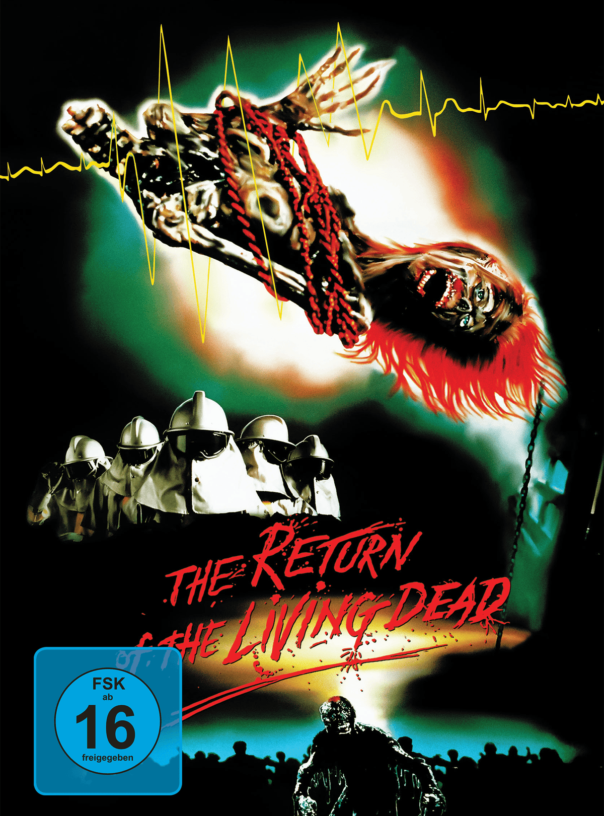 THE RETURN OF THE LIVING DEAD Mediabook Cover C limited 250 UNCUT (Blu-ray + DVD)
