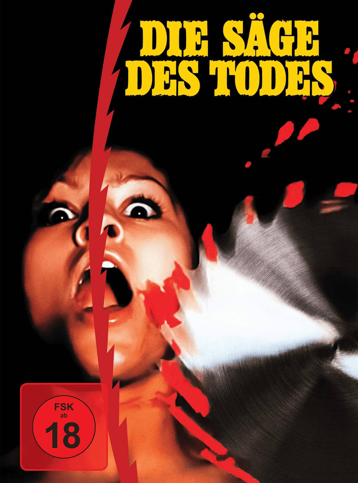 Die Säge des Todes Mediabook Cover G limited 111 UNCUT (Blu-ray + DVD)