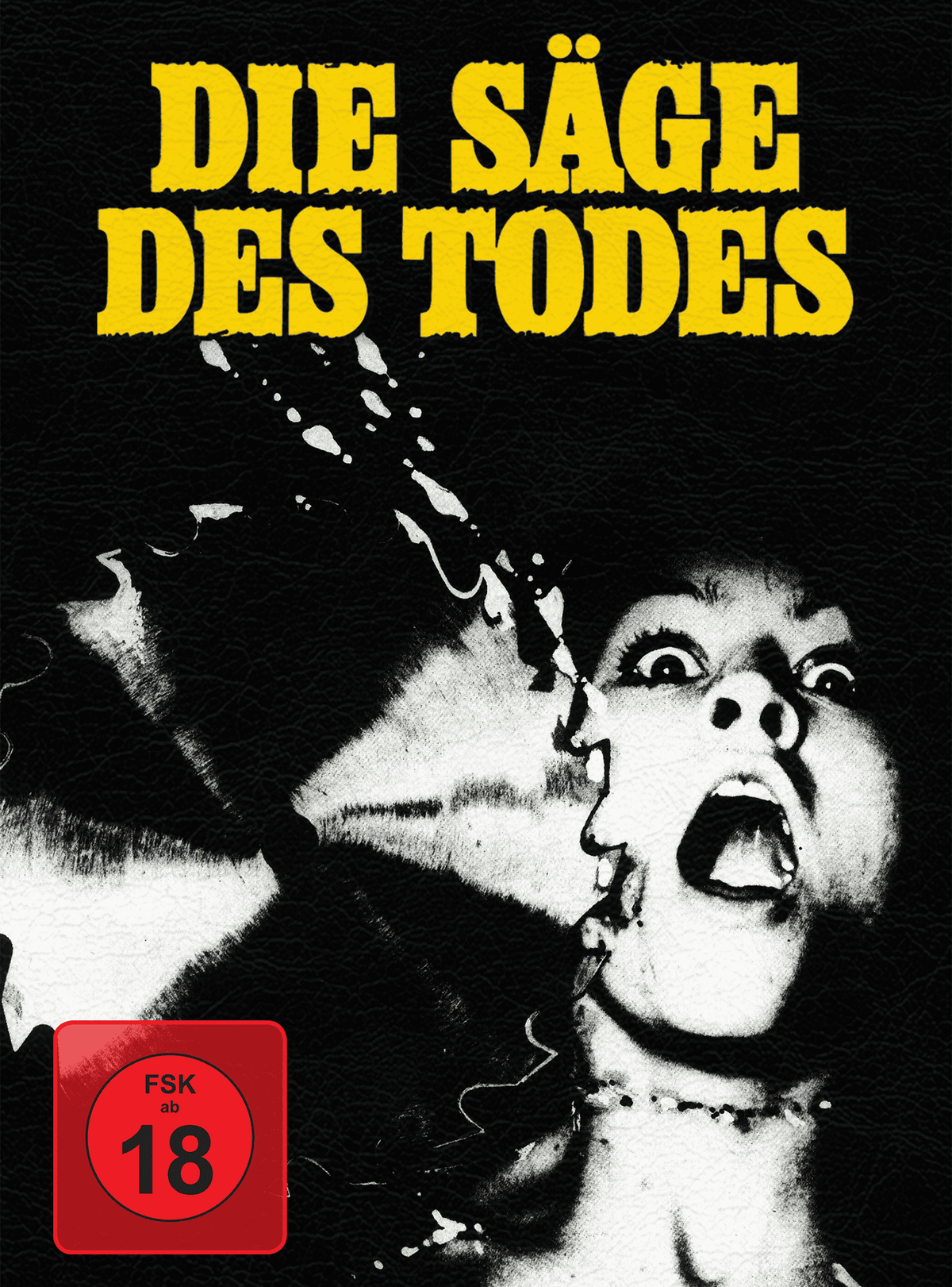 Die Säge des Todes wattiertes Mediabook Cover A limited 99 UNCUT (Blu-ray + DVD)