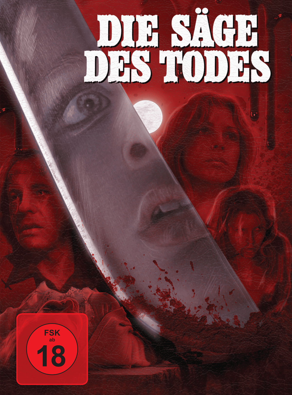 Die Säge des Todes wattiertes Mediabook Cover B limited 99 UNCUT (Blu-ray + DVD)