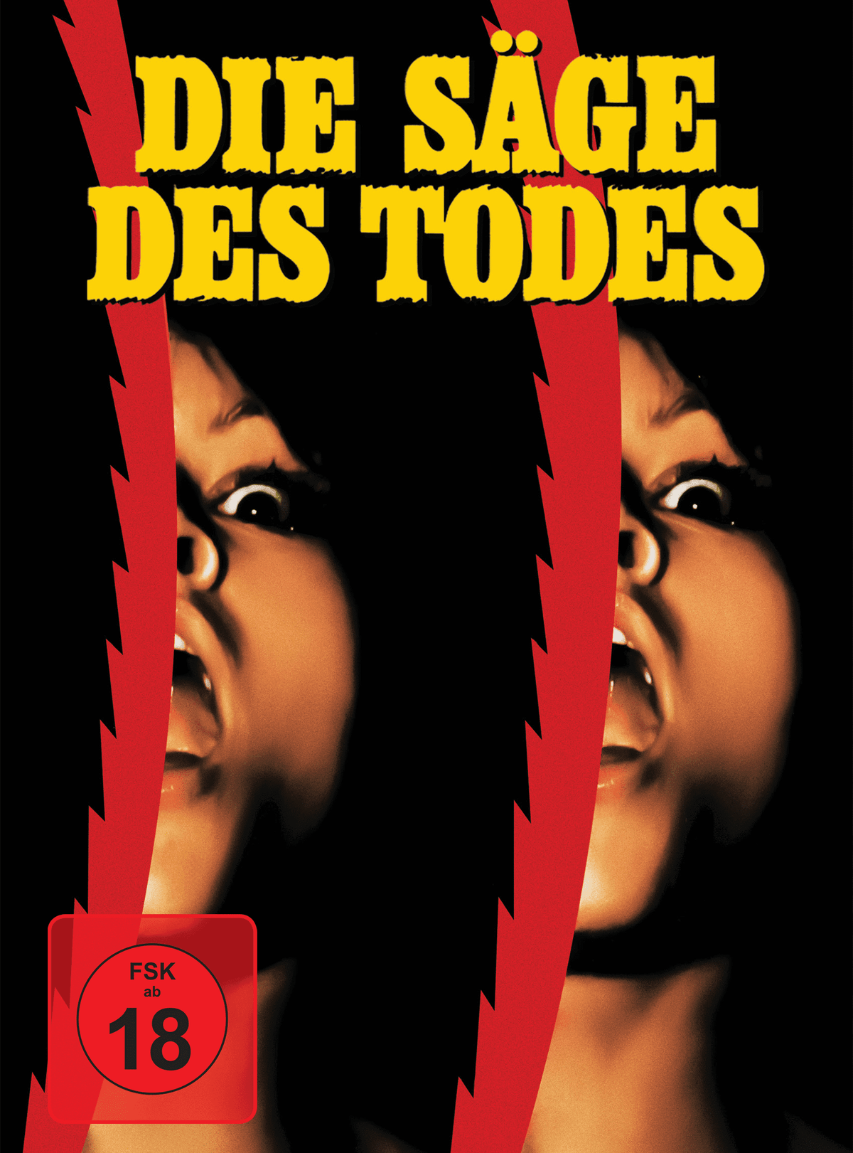 Die Säge des Todes Mediabook Cover E limited 111 UNCUT (Blu-ray + DVD)