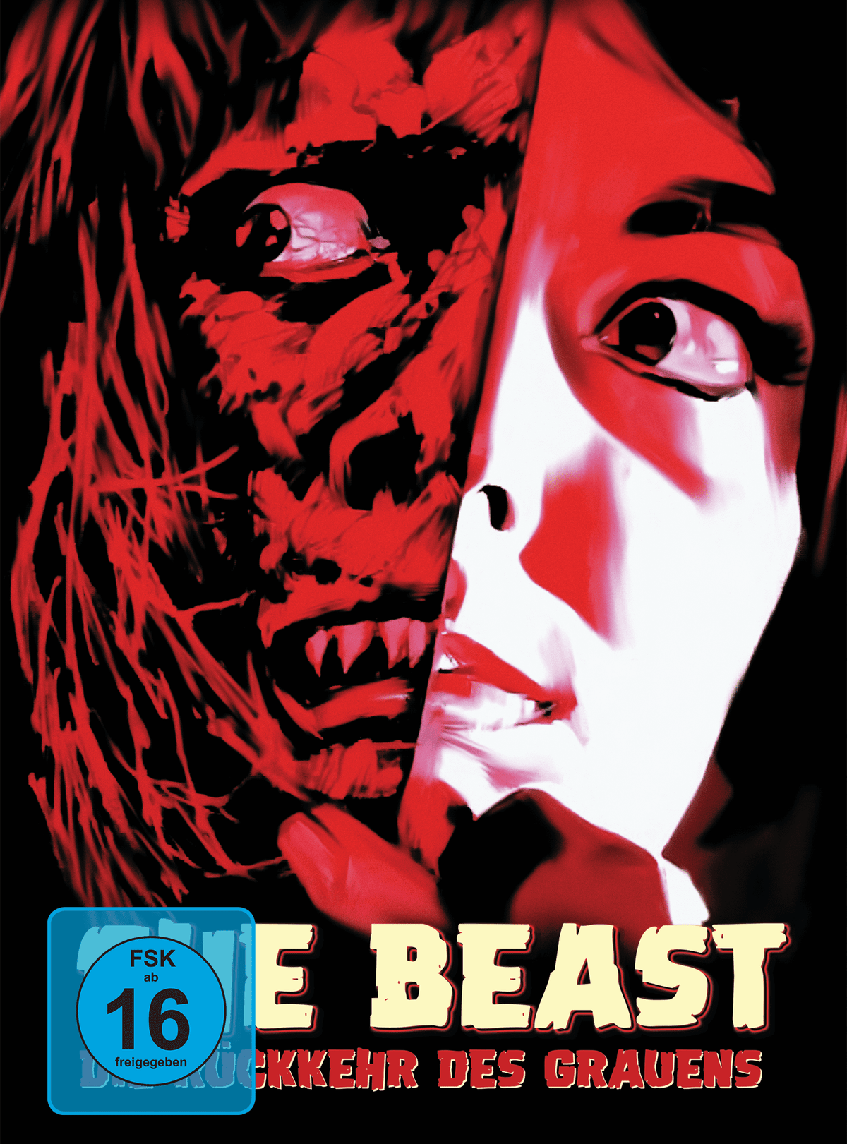 She Beast - Die Rückkehr des Grauens Mediabook Cover B limited 222 UNCUT (Blu-ray + DVD)