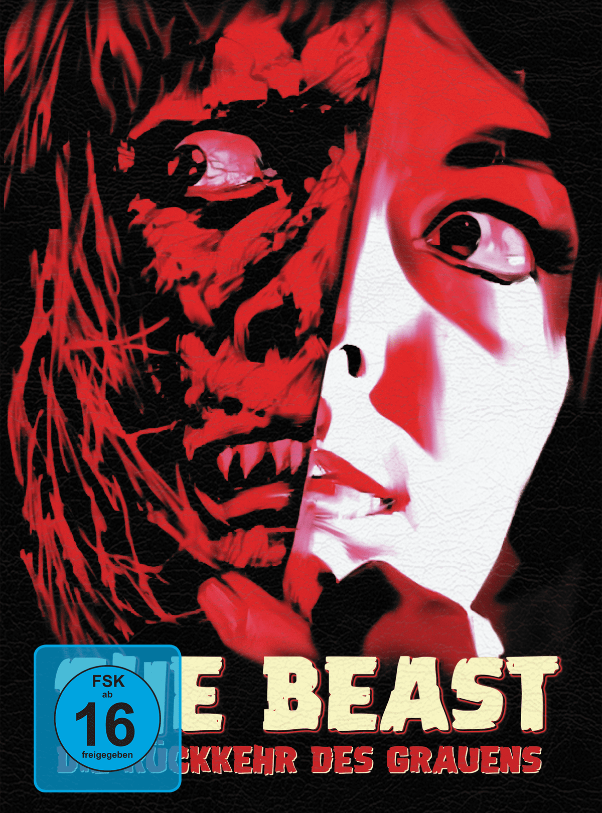She Beast - Die Rückkehr des Grauens wattiertes Mediabook Cover B limited 99 UNCUT (Blu-ray + DVD)