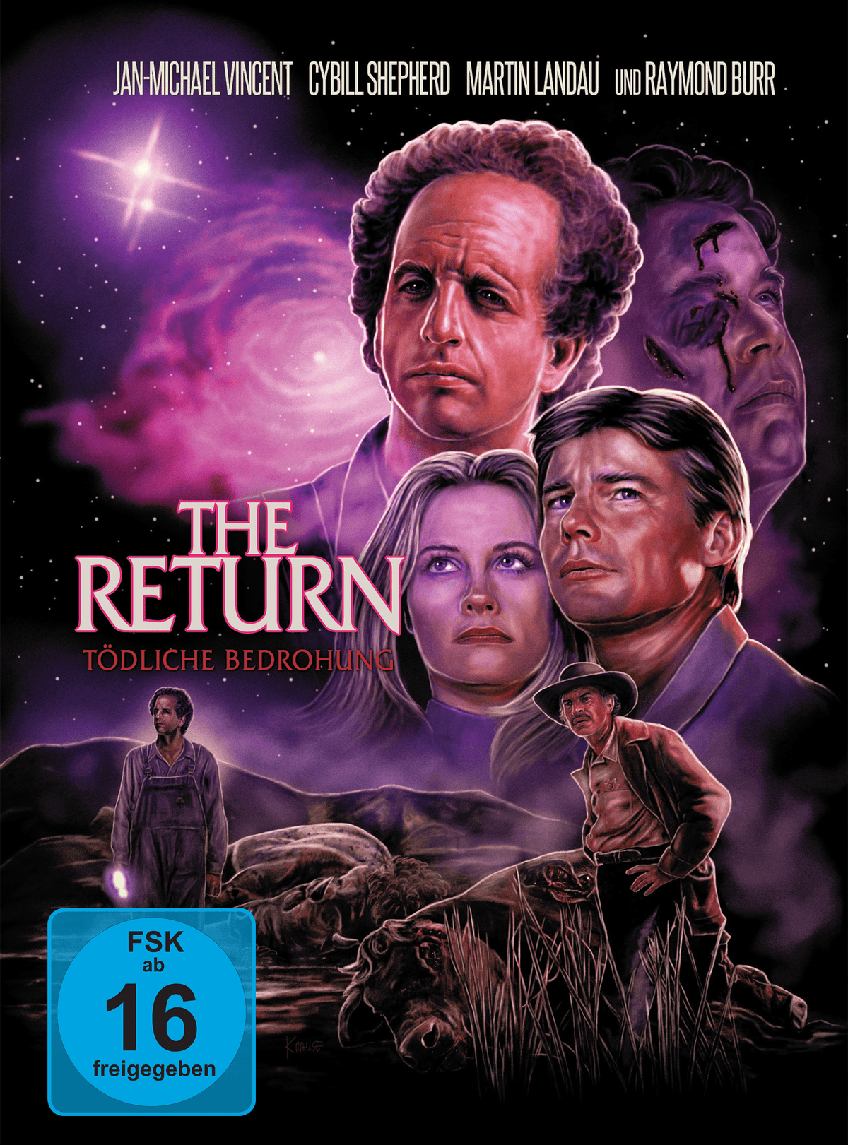 The Return - Tödliche Bedrohung Mediabook Cover A limited 666 UNCUT (Blu-ray + DVD)