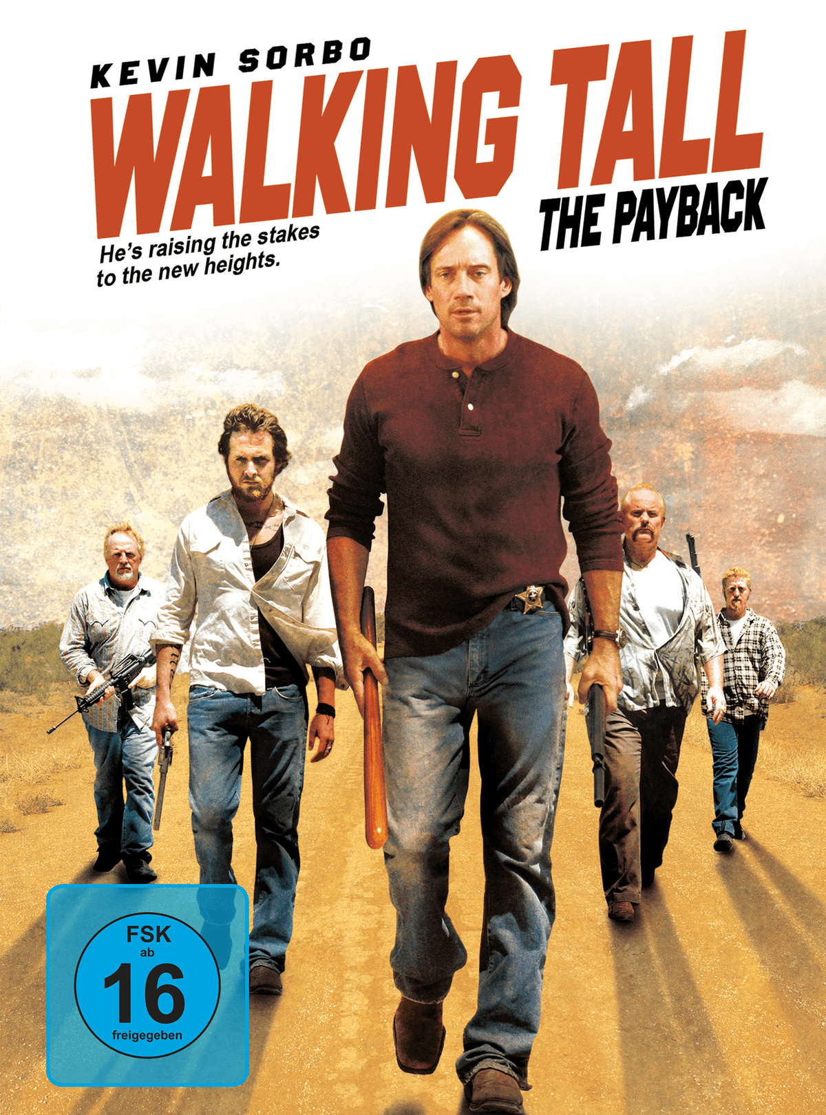 Walking Tall – The Payback Mediabook Cover A limited 500 UNCUT (Blu-ray + DVD)