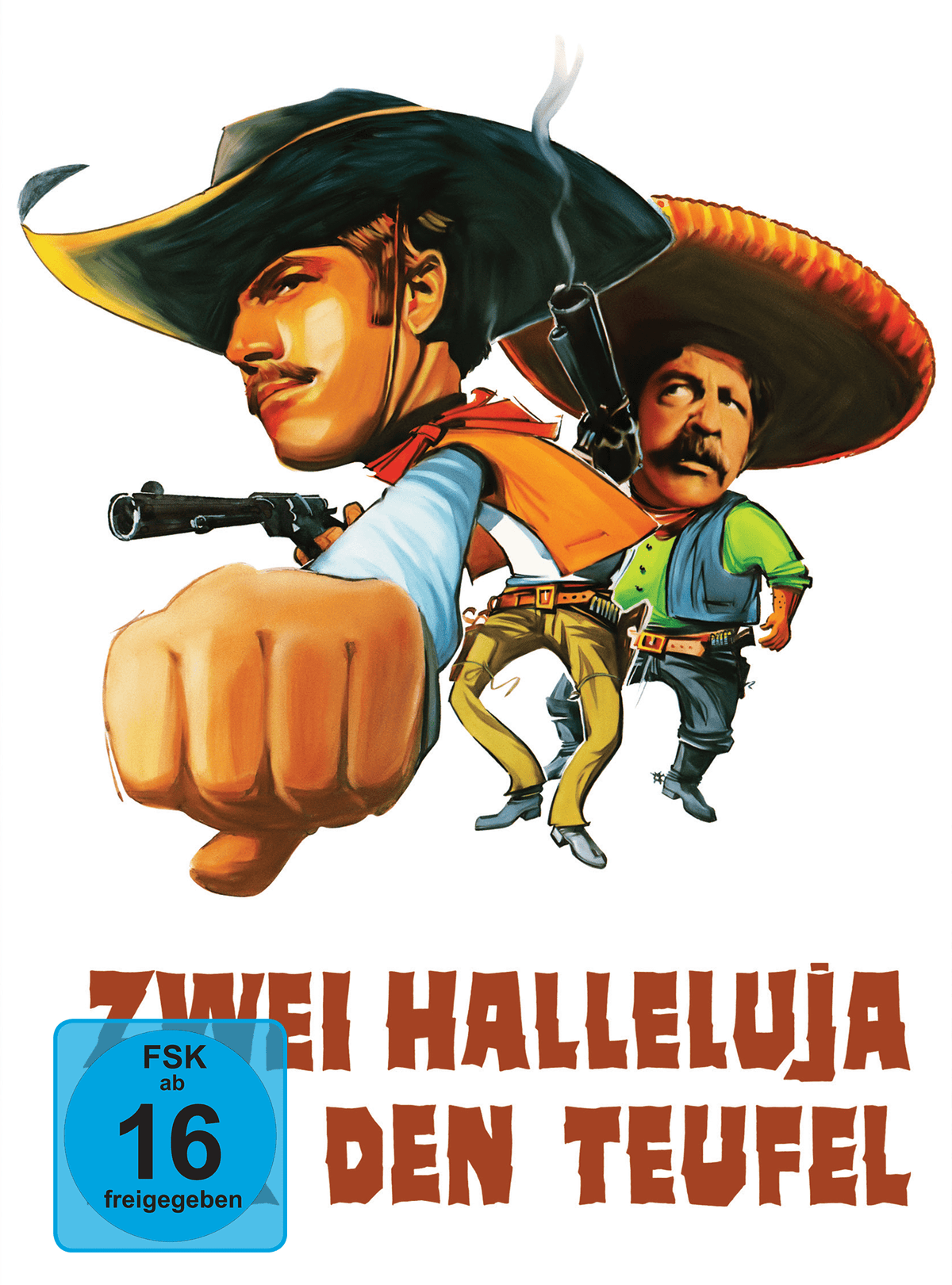Zwei Halleluja für den Teufel Mediabook Cover B limited 333 UNCUT (Blu-ray + DVD)