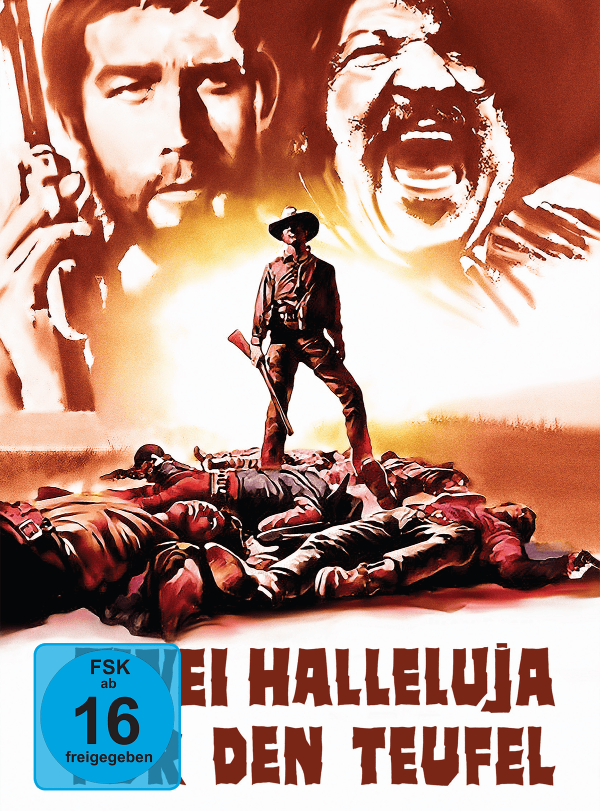 Zwei Halleluja für den Teufel Mediabook Cover C limited 333 UNCUT (Blu-ray + DVD)