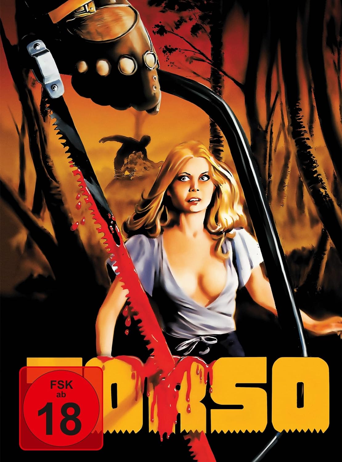 Torso - Die Säge des Teufels Mediabook Cover A limited 333 UNCUT (Blu-ray + DVD)