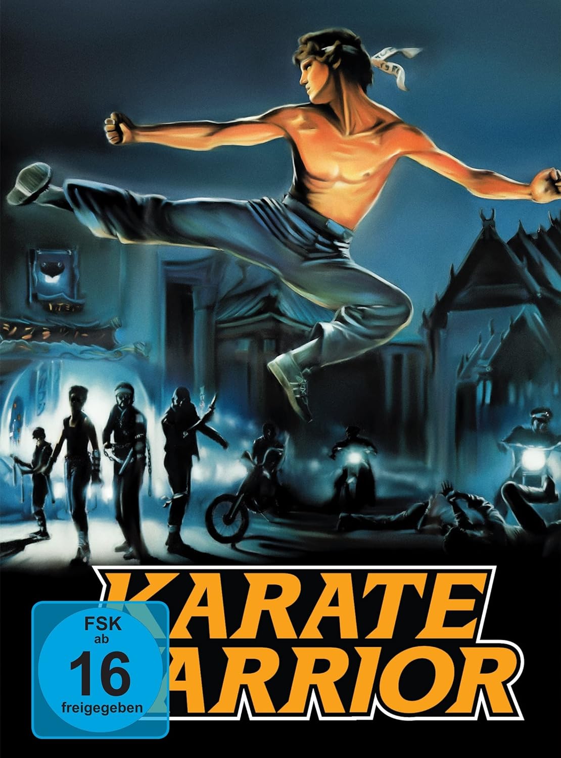 KARATE WARRIOR Mediabook Cover B limited 500 UNCUT (Blu-ray + DVD)
