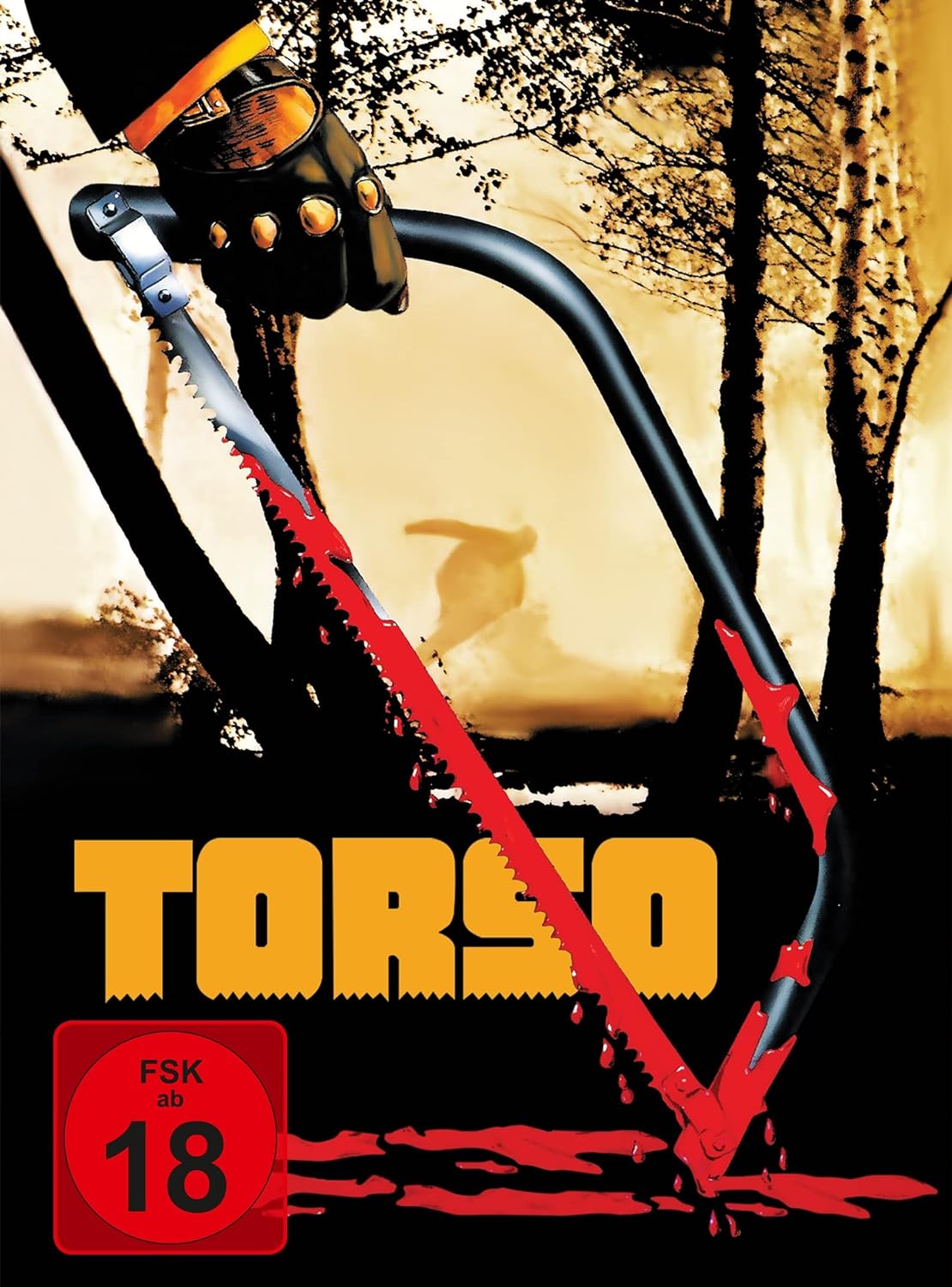 Torso - Die Säge des Teufels Mediabook Cover B limited 333 UNCUT (Blu-ray + DVD)
