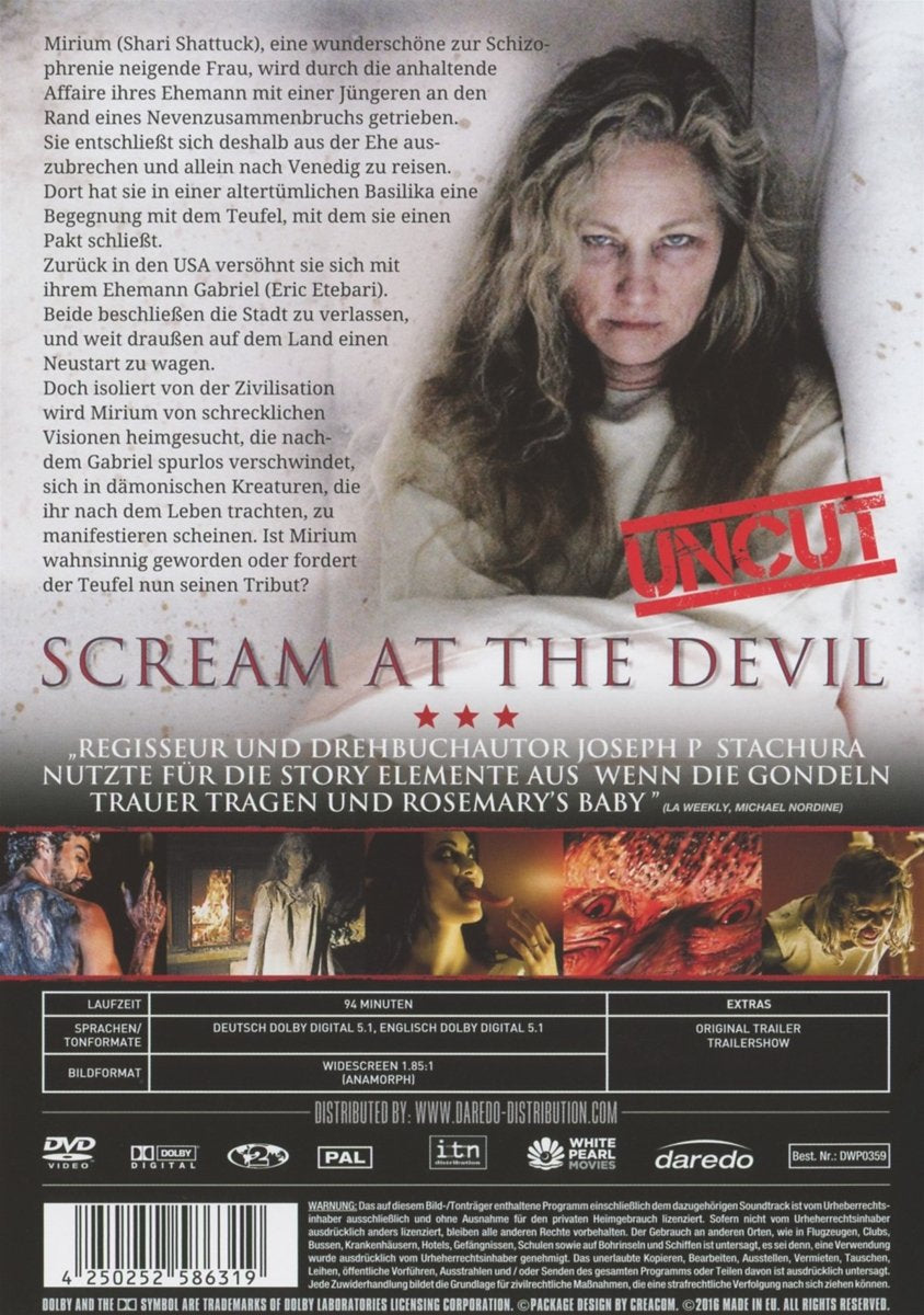 Scream at the Devil UNCUT (DVD)