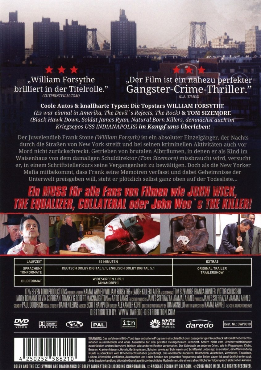 Laugh Killer Laugh - Die Kugel trägt schon deinen Namen UNCUT (DVD)