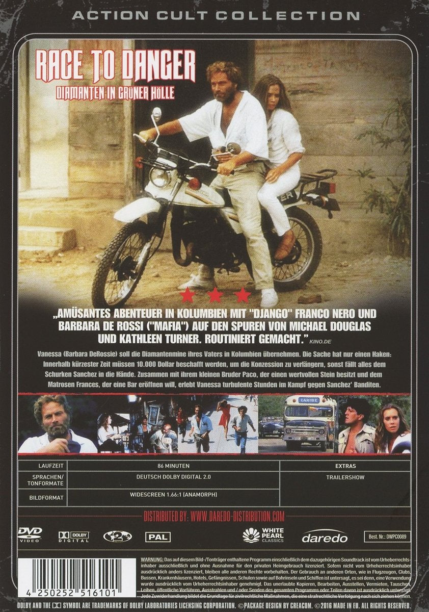 Race to Danger - Diamanten in grüner Hölle aka Entscheidung in Cartagena UNCUT (DVD)