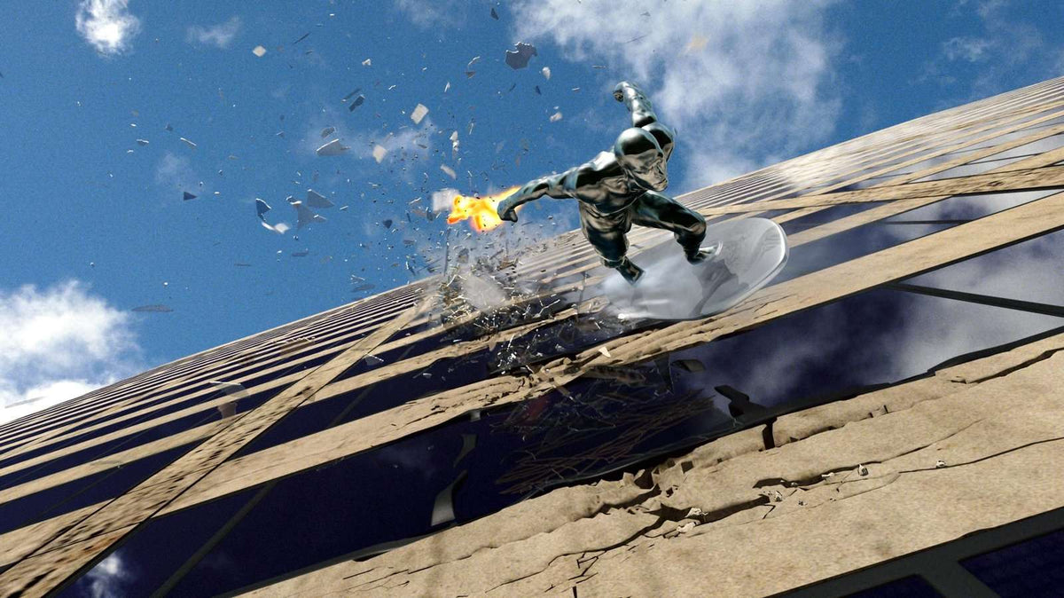 FANTASTIC FOUR: RISE OF THE SILVER SURFER Mediabook Cover B limited 500 UNCUT (Blu-ray + DVD)