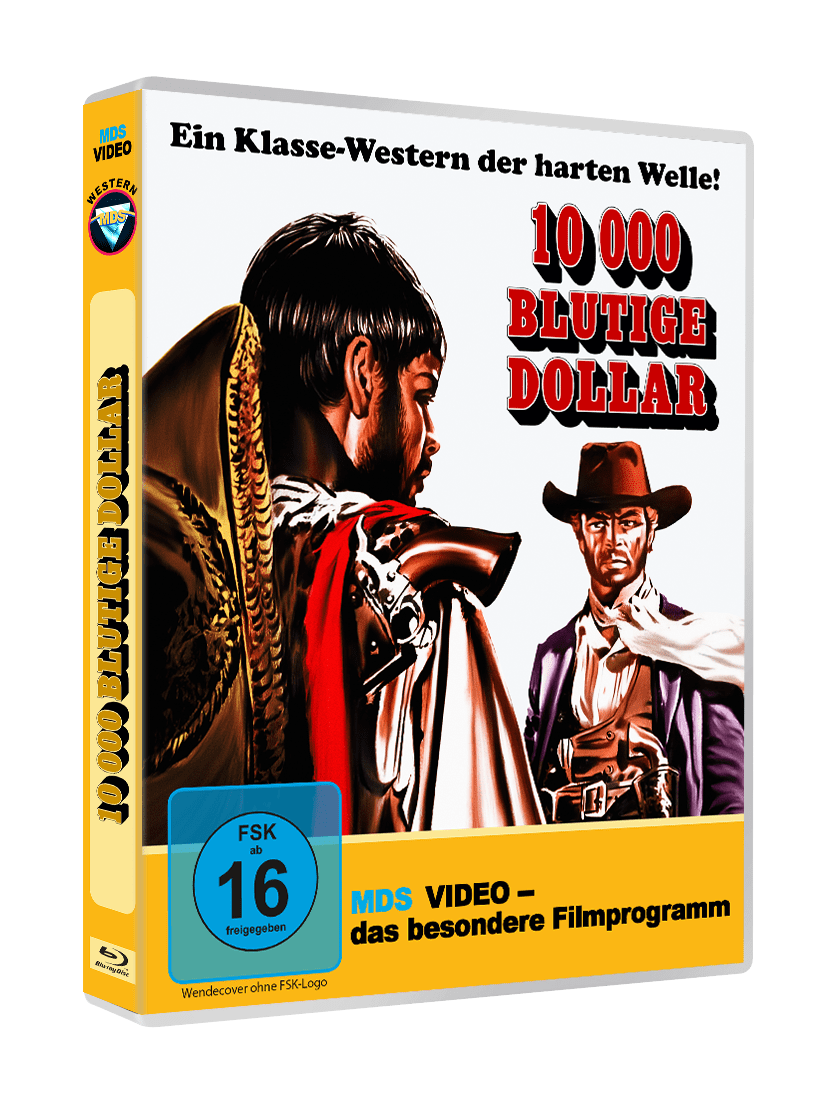 10000 blutige Dollar Limited 222 in Scanavo Full-Sleeve Box (Blu-ray + DVD) RETRO