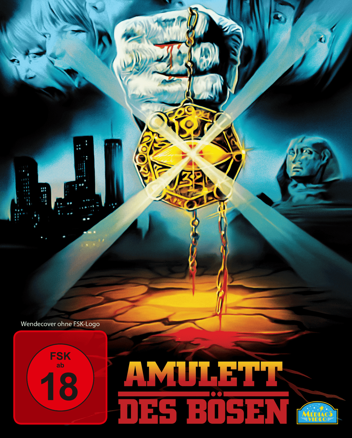 Amulett des Bösen (Manhattan Baby) Limited 222 in Scanavo Full-Sleeve Box (Blu-ray + DVD) RETRO