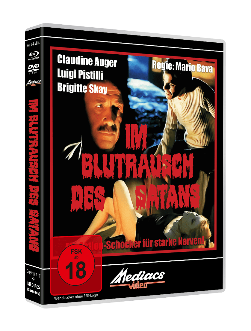 Im Blutrausch des Satans Cover C Limited 50 in Scanavo Full-Sleeve Box (Blu-ray + DVD) C RETRO