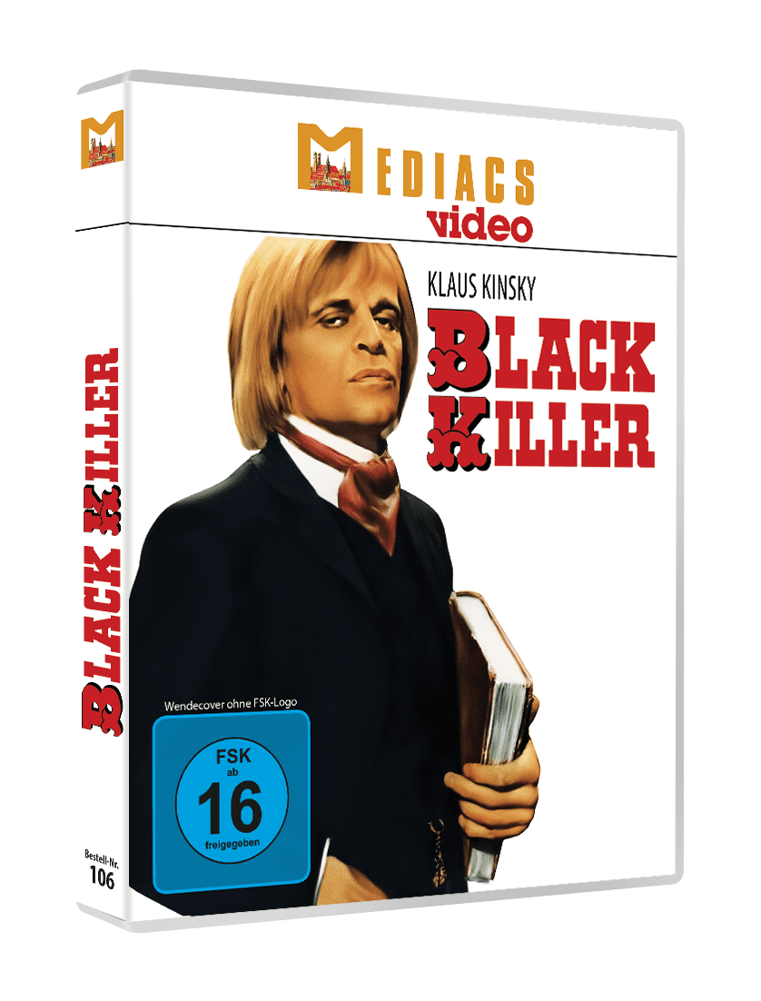 Black Killer Limited 222 in Scanavo Full-Sleeve Box (Blu-ray + DVD) RETRO
