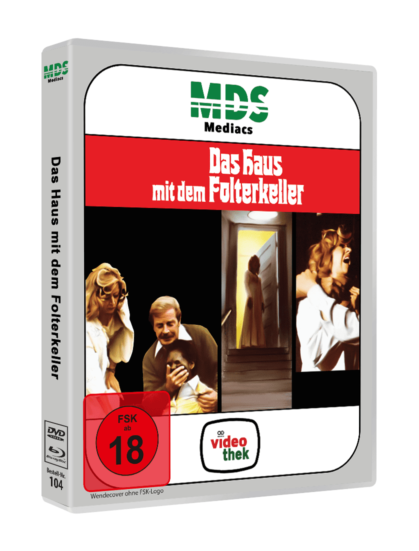 Das Haus mit dem Folterkeller Limited 222 in Scanavo Full-Sleeve Box (Blu-ray + DVD) RETRO