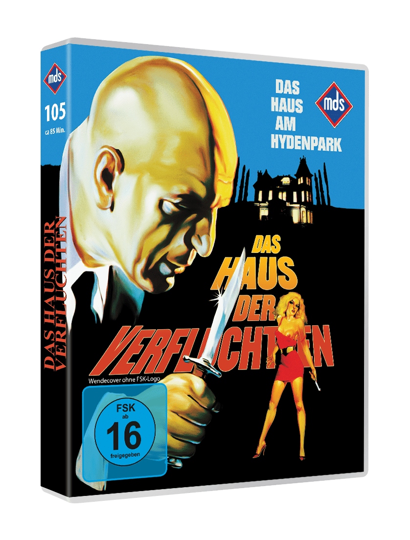 Das Haus der Verfluchten Limited 222 in Scanavo Full-Sleeve Box (Blu-ray + DVD) RETRO