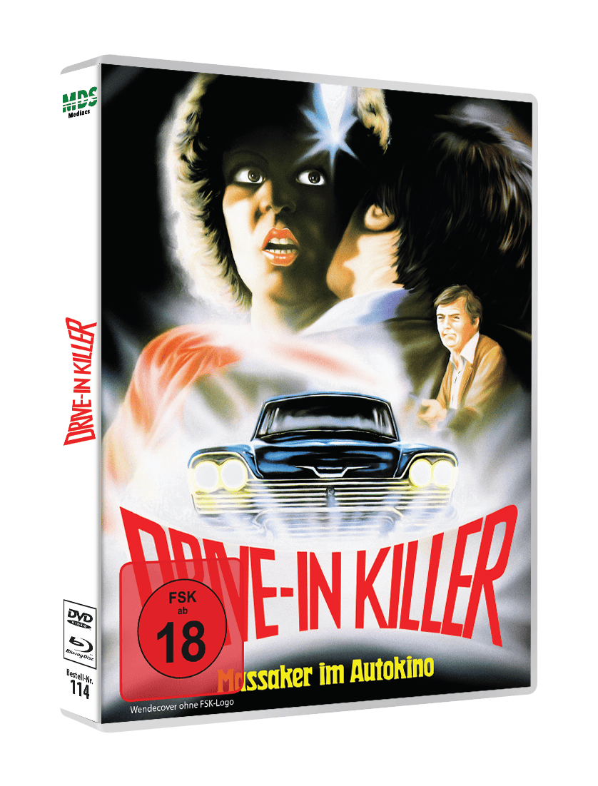 DRIVE-IN KILLER Limited 222 in Scanavo Full-Sleeve Box (Blu-ray + DVD) RETRO