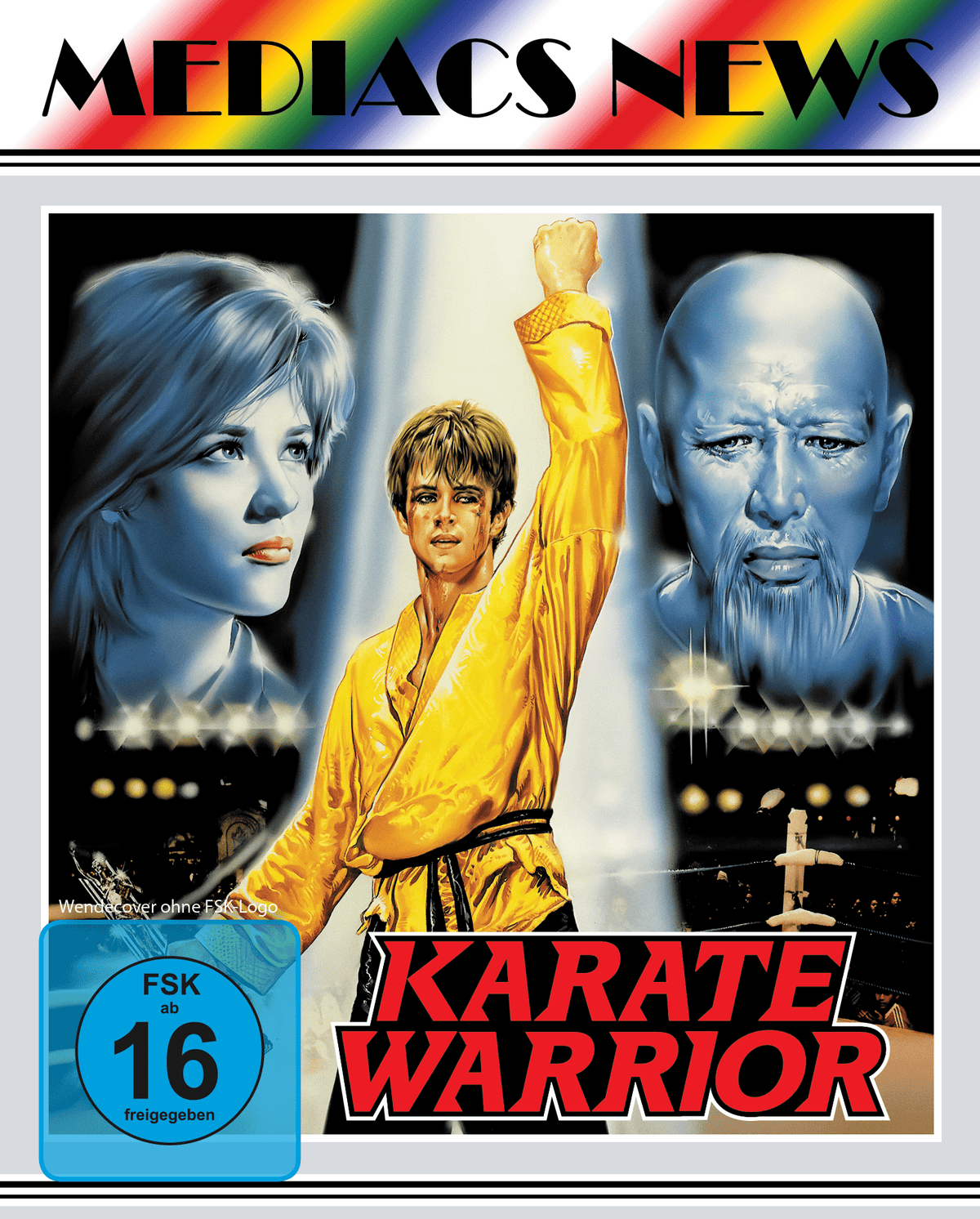 Karate Warrior Limited 222 in Scanavo Full-Sleeve Box (Blu-ray + DVD) RETRO