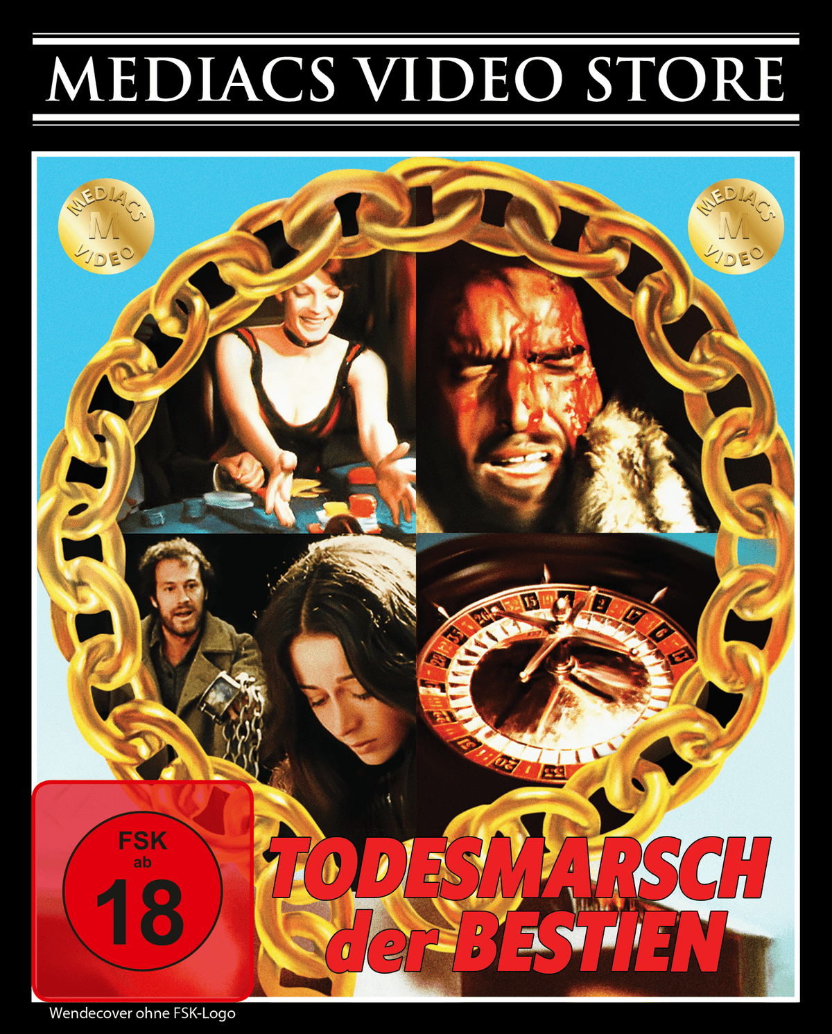 Todesmarsch der Bestien Limited 222 in Scanavo Full-Sleeve Box (Blu-ray + DVD) RETRO