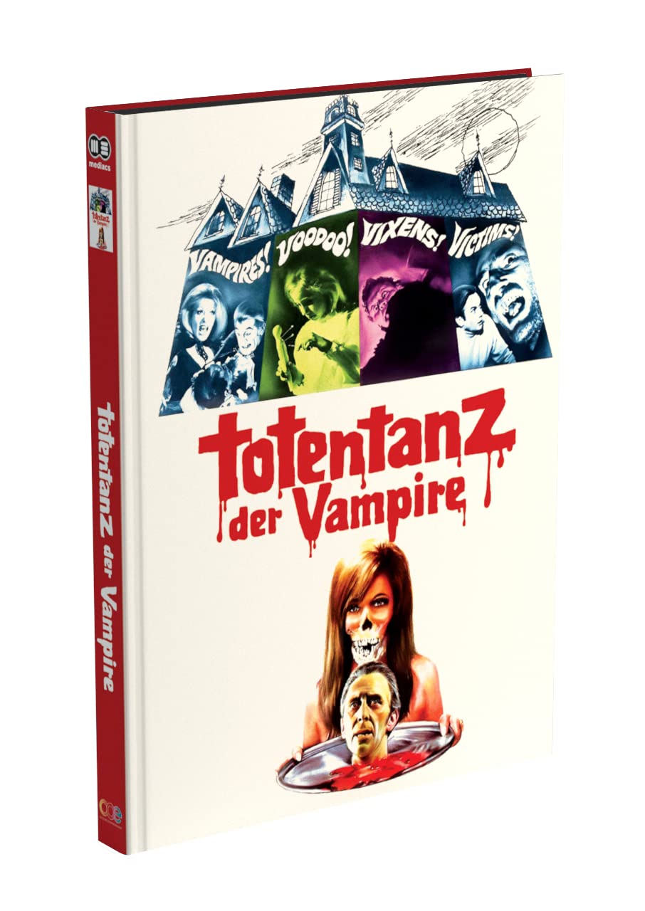 TOTENTANZ DER VAMPIRE Mediabook Cover A limited 500 UNCUT (Blu-ray + DVD)