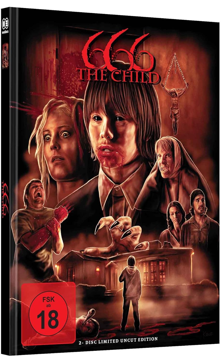 666-The Child  Mediabook Cover A limited 500 UNCUT (Blu-ray + DVD)