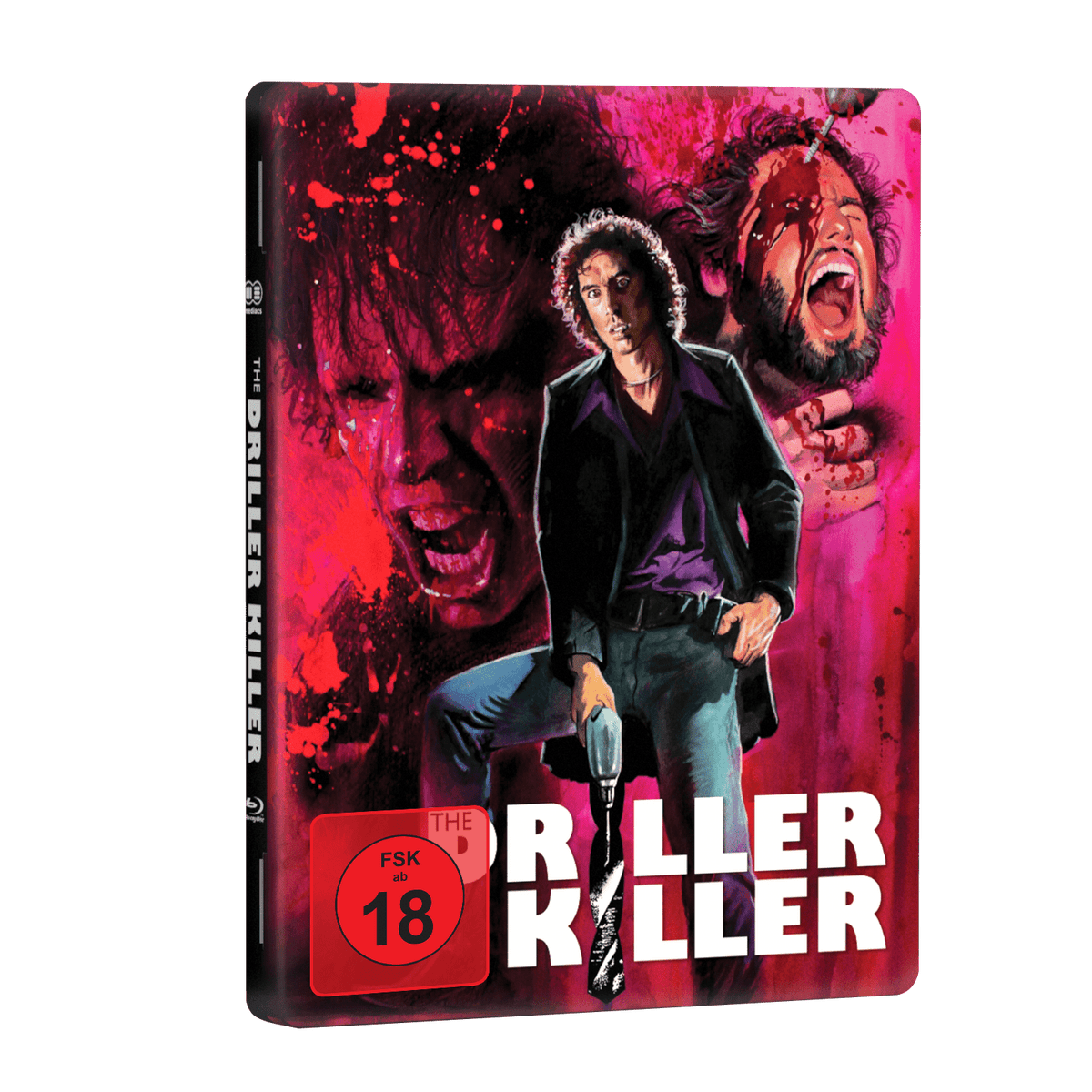 DRILLER KILLER UNCUT  METALLBOX BLU-RAY, limited 999