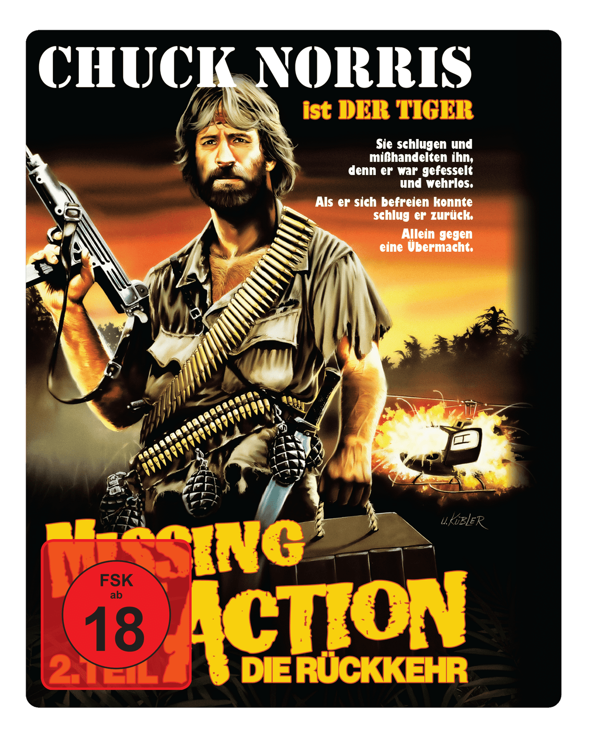 Missing in Action 2.Teil - Die Rückkehr  METALLBOX BLU-RAY, limited 777