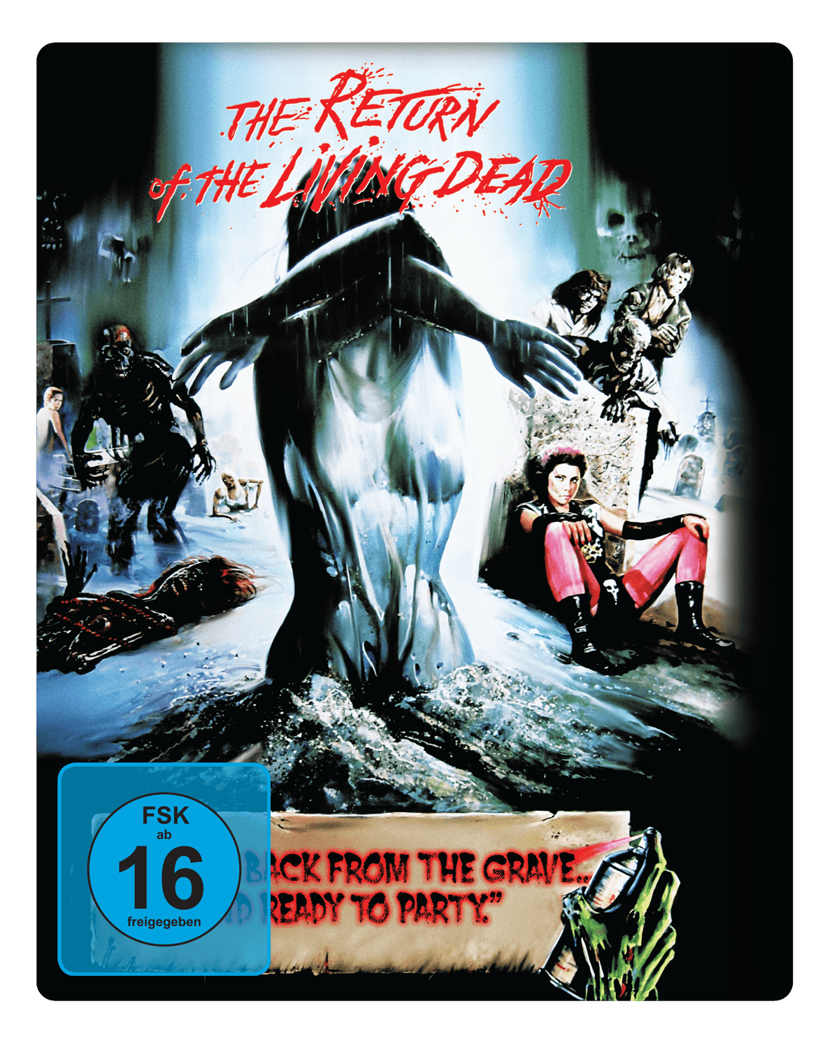THE RETURN OF THE LIVING DEAD  METALLBOX BLU-RAY, limited 999