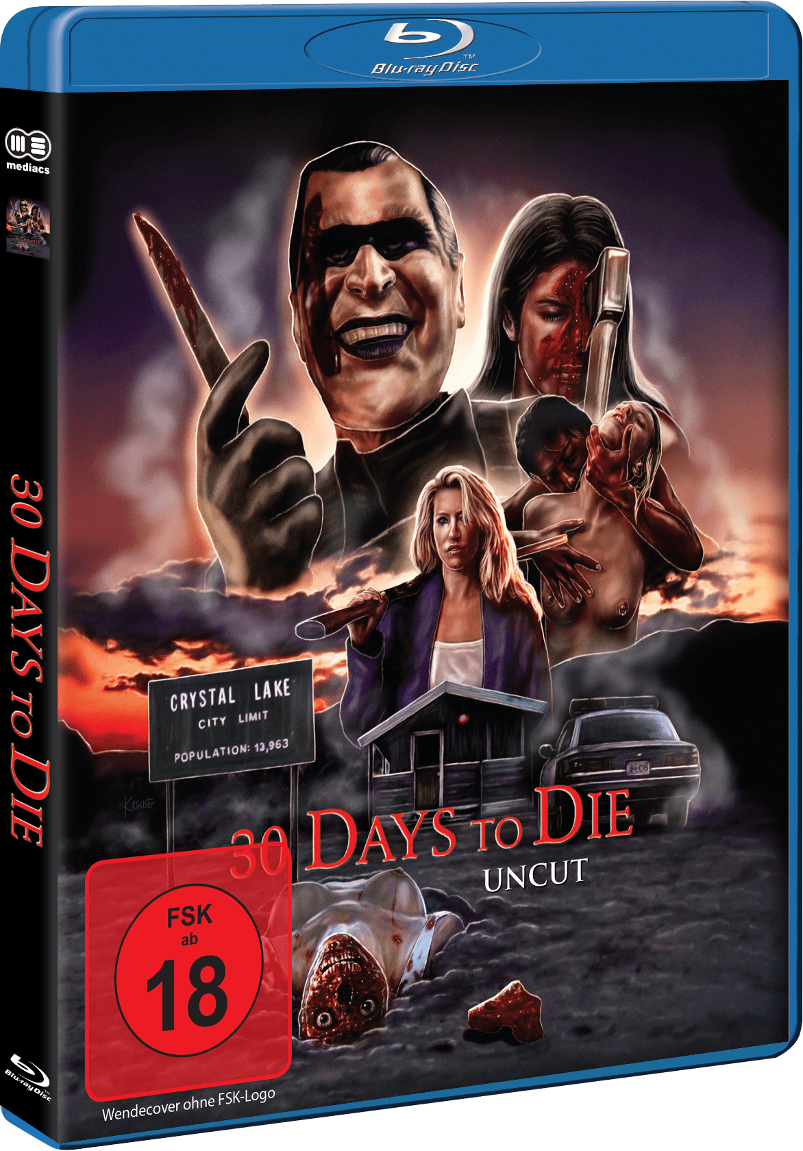 30 DAYS TO DIE UNCUT (Blu-ray)