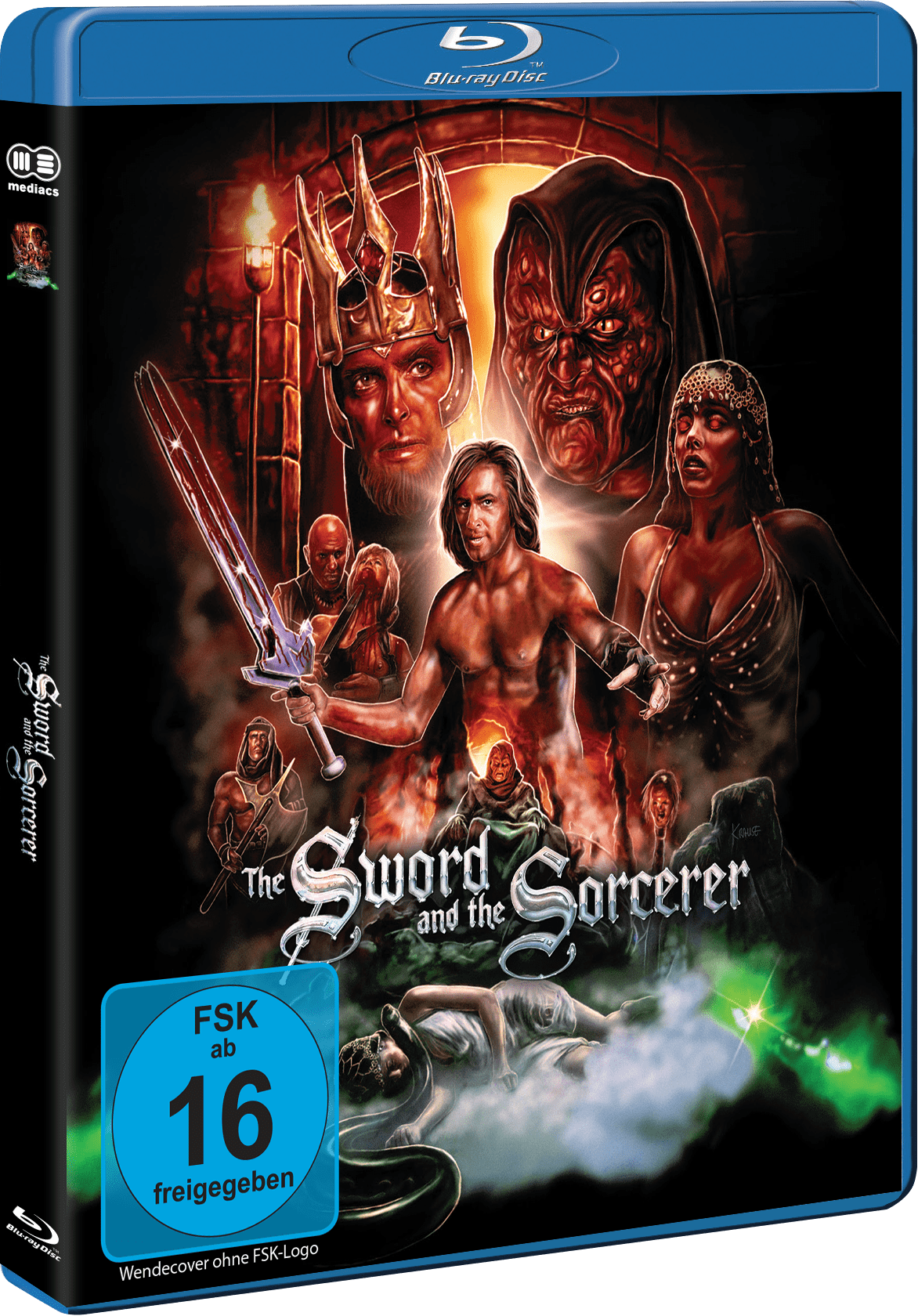 Talon im Kampf gegen das Imperium(The Sword and the Sorcerer)  Cover C UNCUT (Blu-ray)