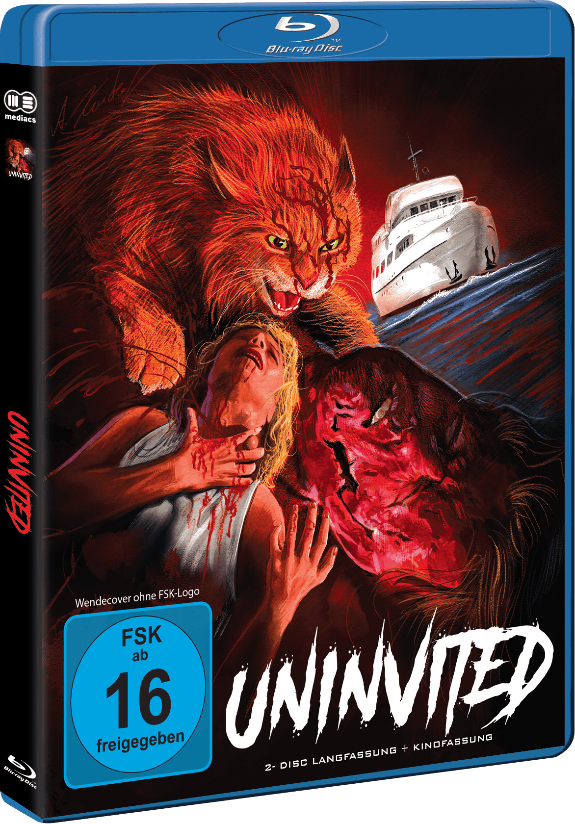 UNINVITED 2-Disc UNCUT (Blu-ray)