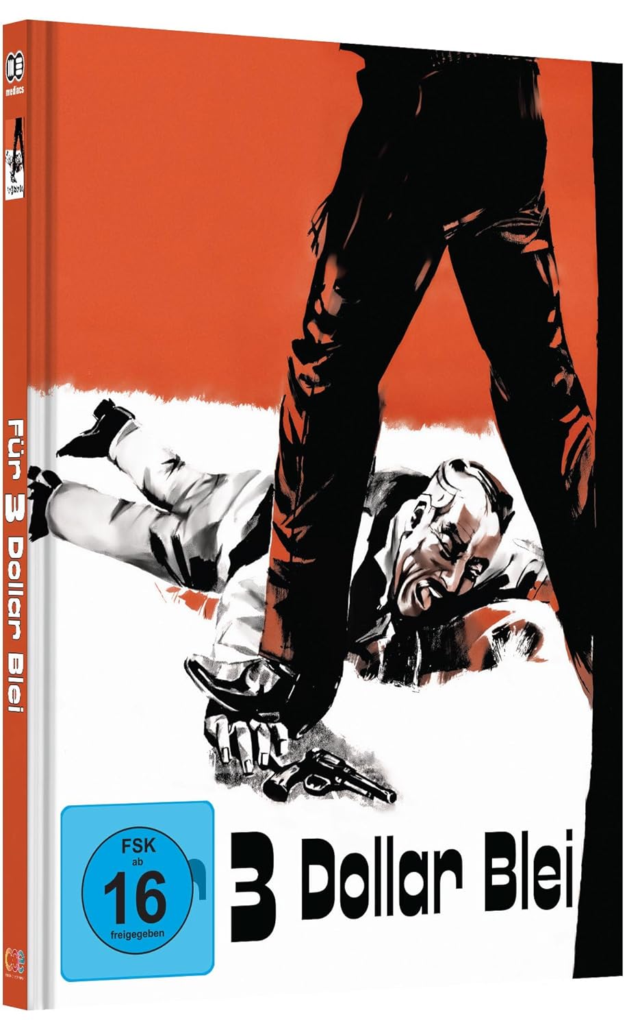 Für drei Dollar Blei   Mediabook Cover C limited 333 UNCUT (Blu-ray + DVD)