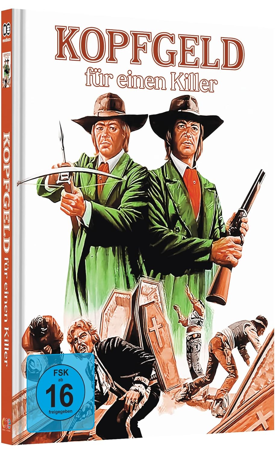 Kopfgeld für einen Killer Mediabook Cover C limited 333 UNCUT (Blu-ray + DVD)