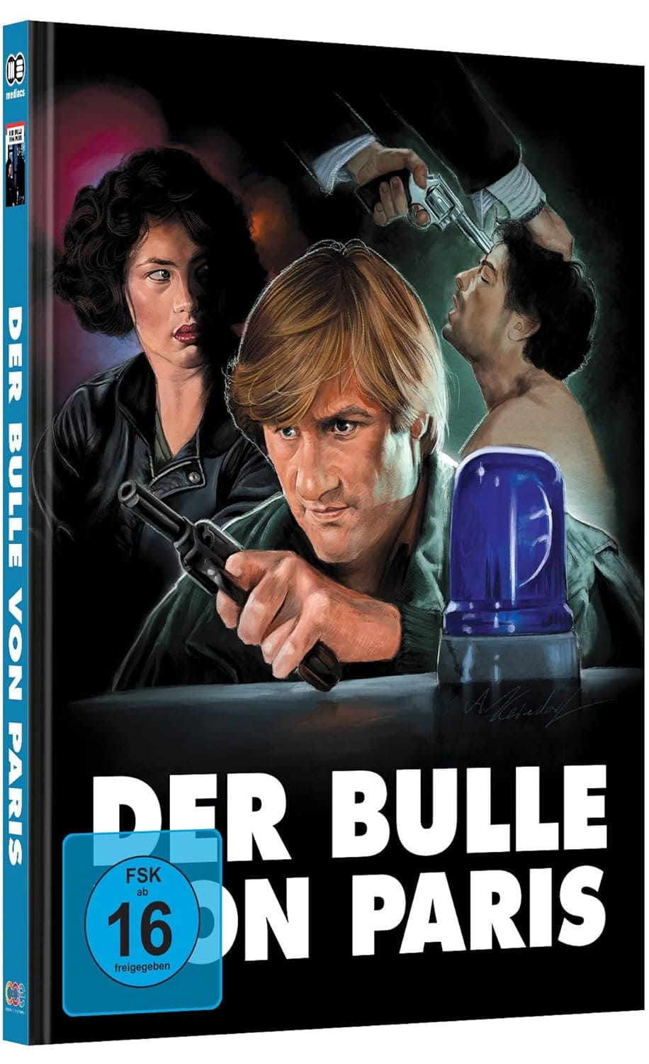 Der Bulle von Paris  Mediabook Cover A limited 666 UNCUT (Blu-ray + DVD)