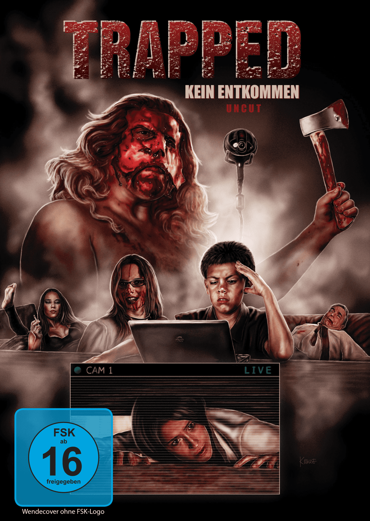 TRAPPED-KEIN ENTKOMMEN  UNCUT (DVD)