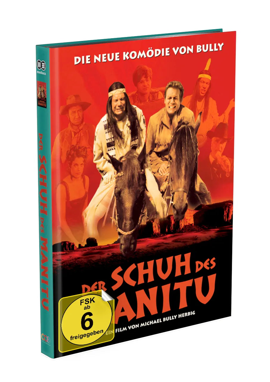 DER SCHUH DES MANITU  Mediabook Cover B limited 999 UNCUT (Blu-ray + DVD)