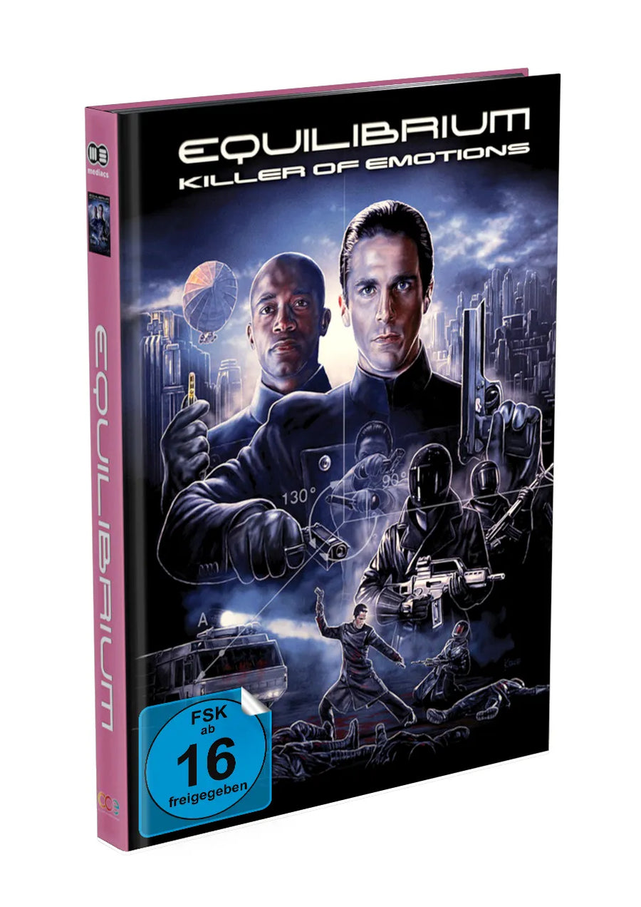 Equilibrium - Killer of Emotions  Mediabook Cover B limited 500 UNCUT (Blu-ray + DVD)