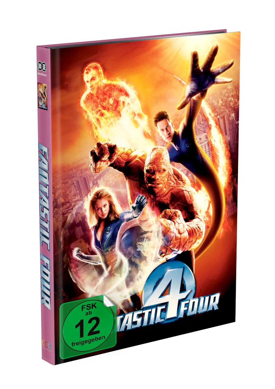FANTASTIC FOUR Mediabook Cover A limited 500 UNCUT (Blu-ray + DVD)