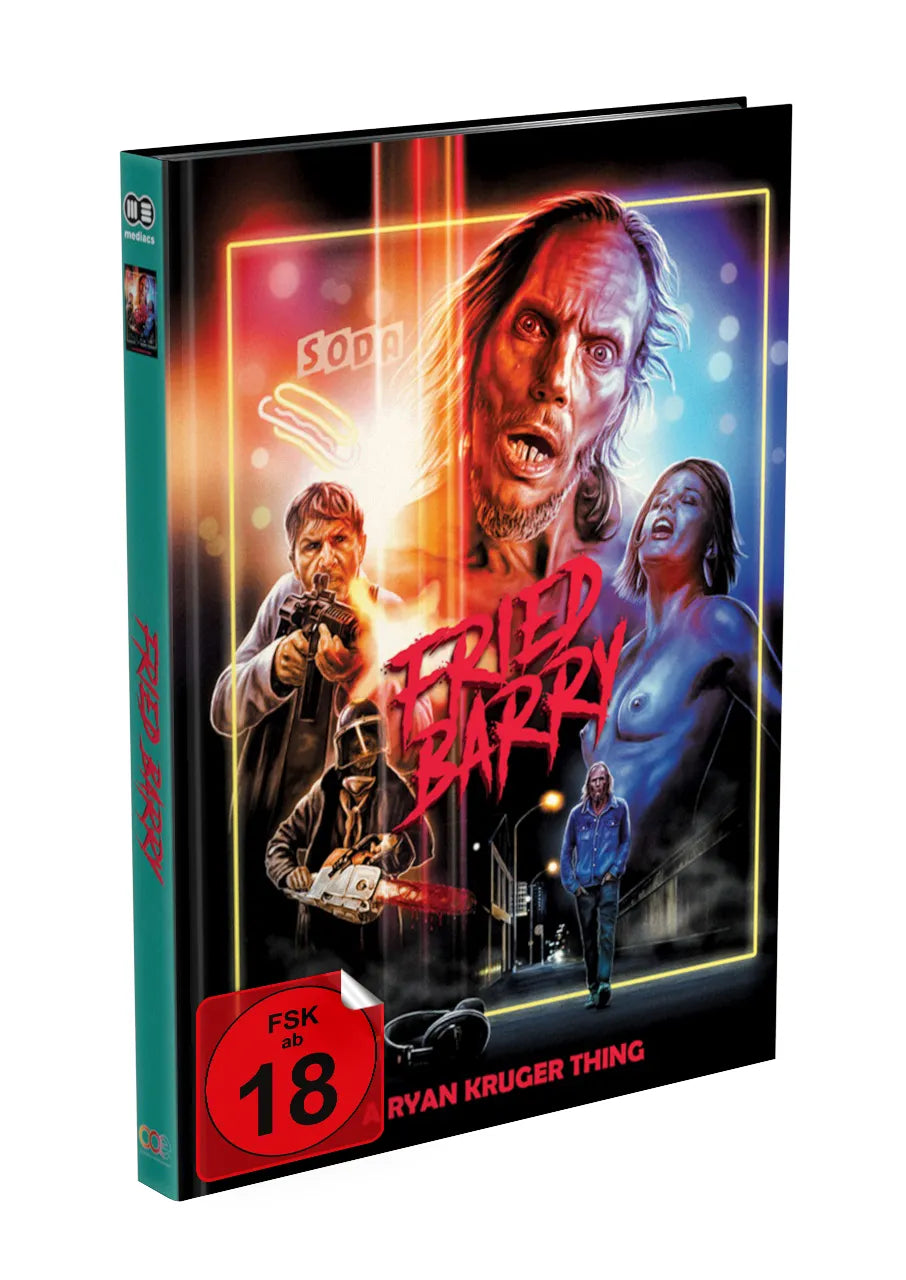 FRIED BARRY Mediabook Cover A limited 500 UNCUT (Blu-ray + DVD)